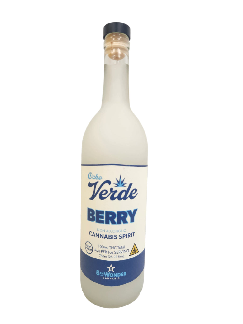 Ocho Verde Berry – Hemp-Derived THC Cannabis Spirit (750mL)