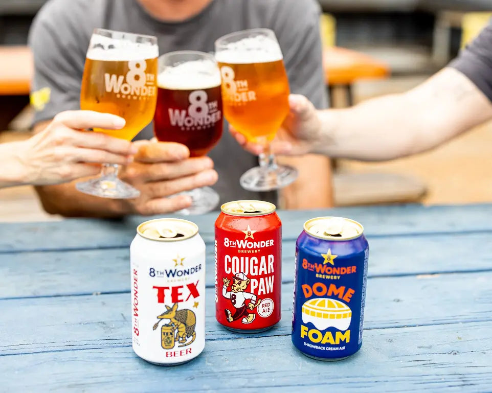 VISIT 8TH WONDER & TASTE OUR BEERS FRESH FROM THE SOURCE.
