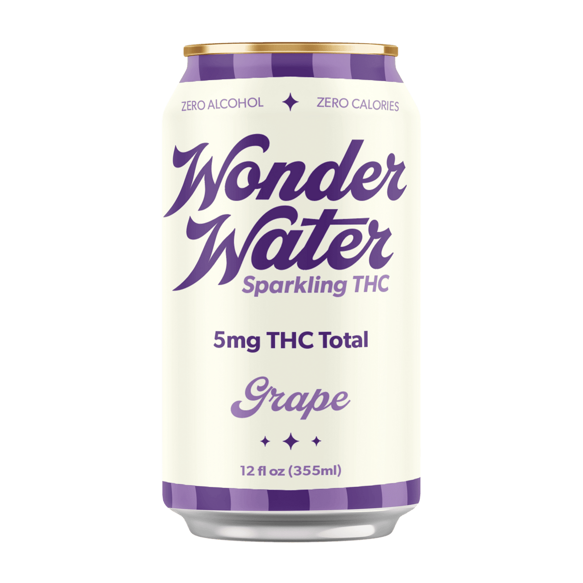 Wonder Water 5mg THC Grape Can